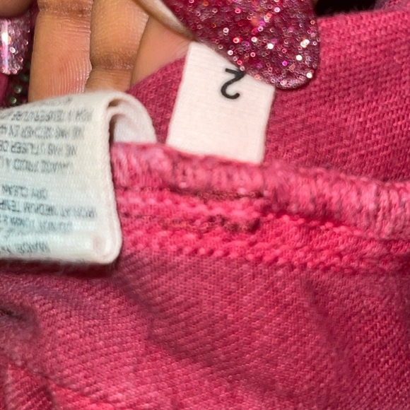 Ulla Johnson Red Flare Jeans with Wide Leg - Picture 9 of 13